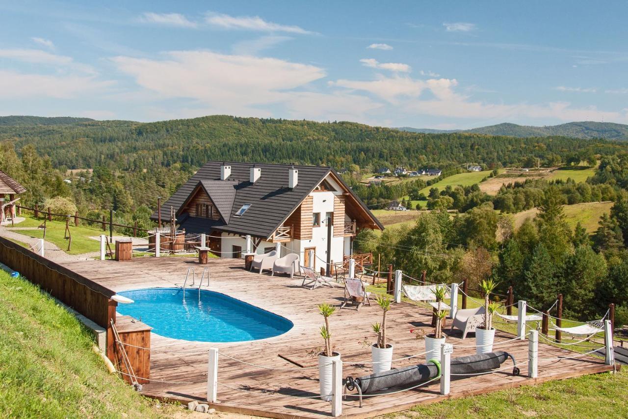 Chata W Bieszczadzie Apartamenty I Domki Z Sauna Bieszczady Polańczyk Exterior foto