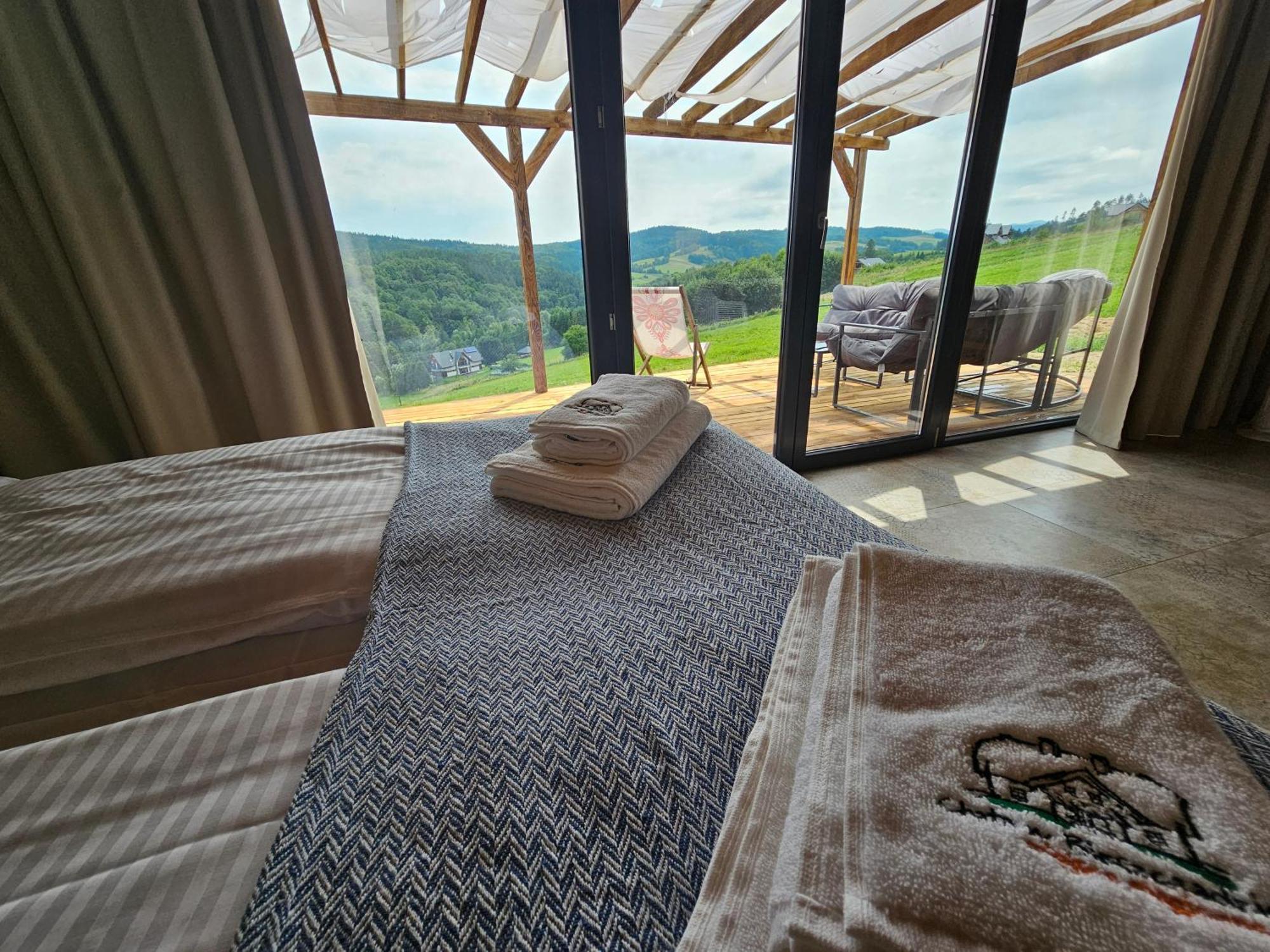 Chata W Bieszczadzie Apartamenty I Domki Z Sauna Bieszczady Polańczyk Exterior foto