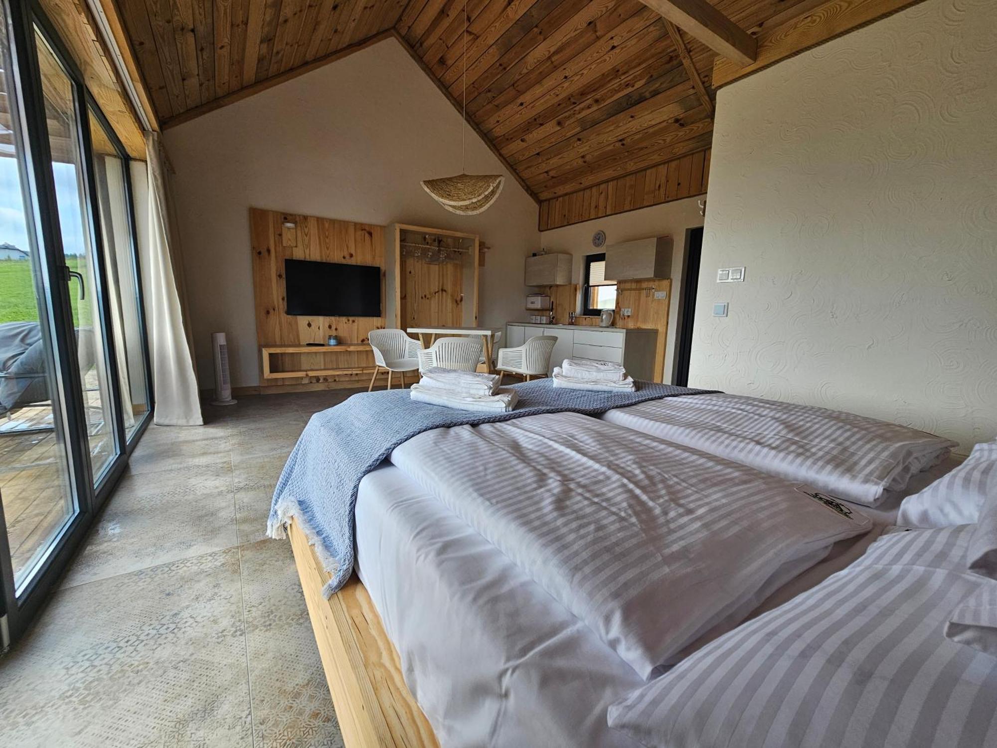 Chata W Bieszczadzie Apartamenty I Domki Z Sauna Bieszczady Polańczyk Exterior foto
