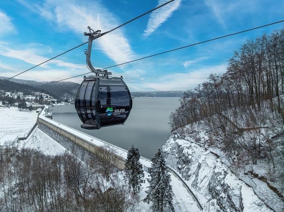 Chata W Bieszczadzie Apartamenty I Domki Z Sauna Bieszczady Polańczyk Exterior foto