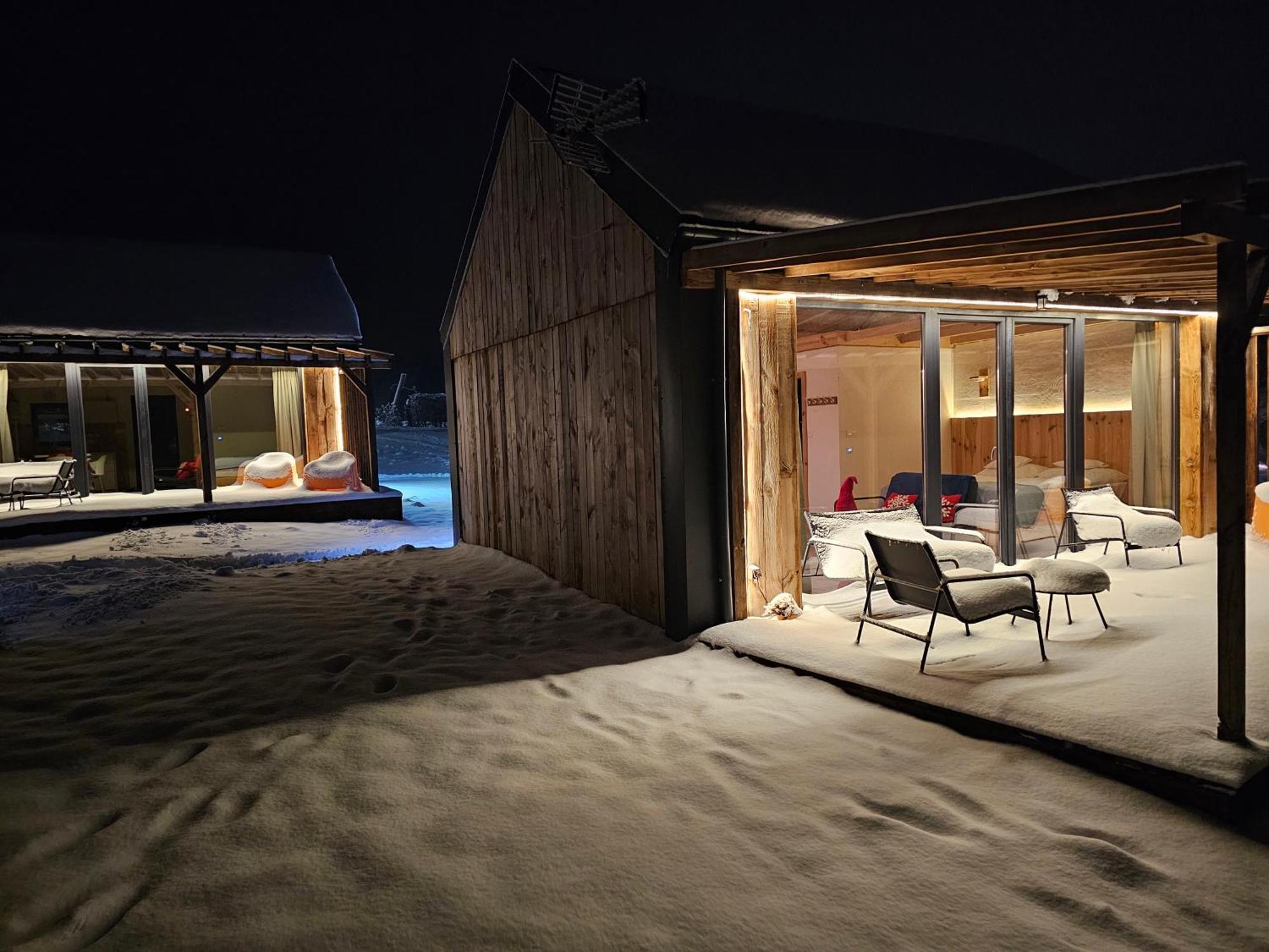 Chata W Bieszczadzie Apartamenty I Domki Z Sauna Bieszczady Polańczyk Exterior foto